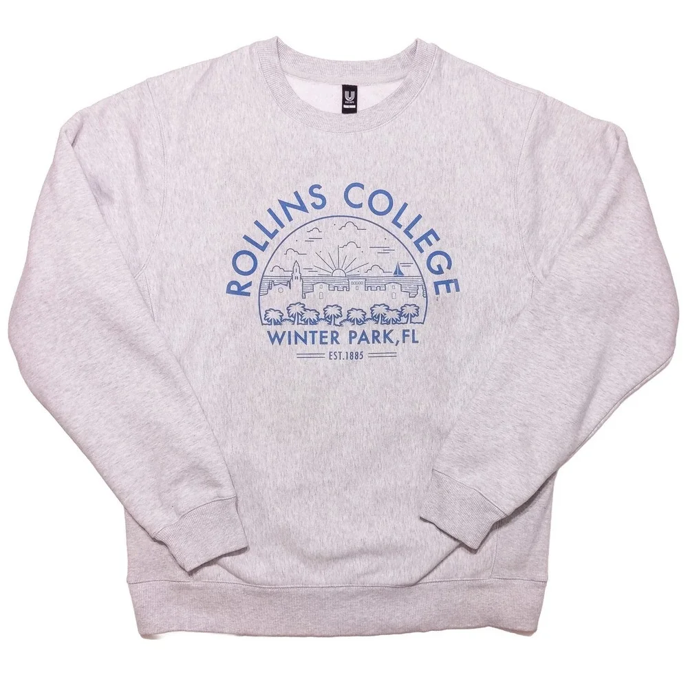 USCAPE Rollins College Tars Winter Park Florida Sweatshirt Reverse Weave Large L